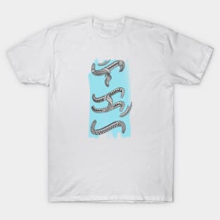 Tribal line Art / Baybayin word Likha (Creation) T-Shirt